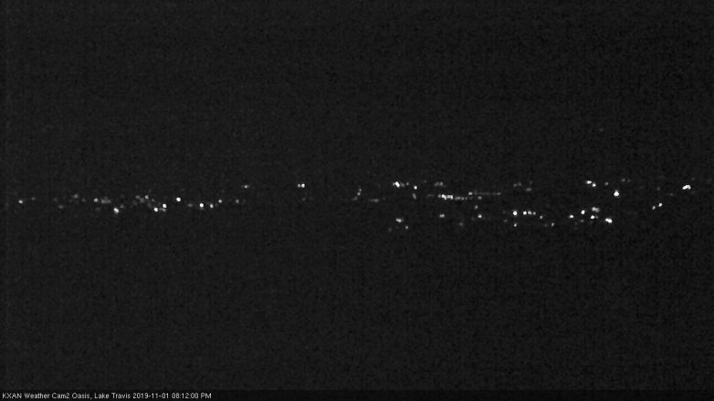 Lake Travis webcam, November 1, 2019 7:15 PM CT