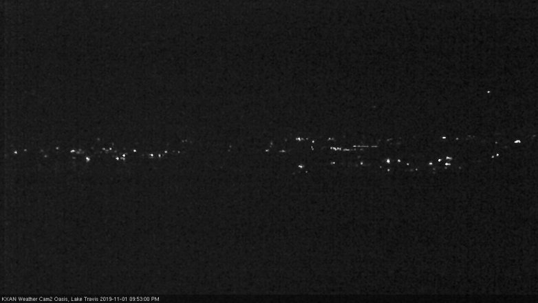 Lake Travis webcam, November 1, 2019 8:55 PM CT