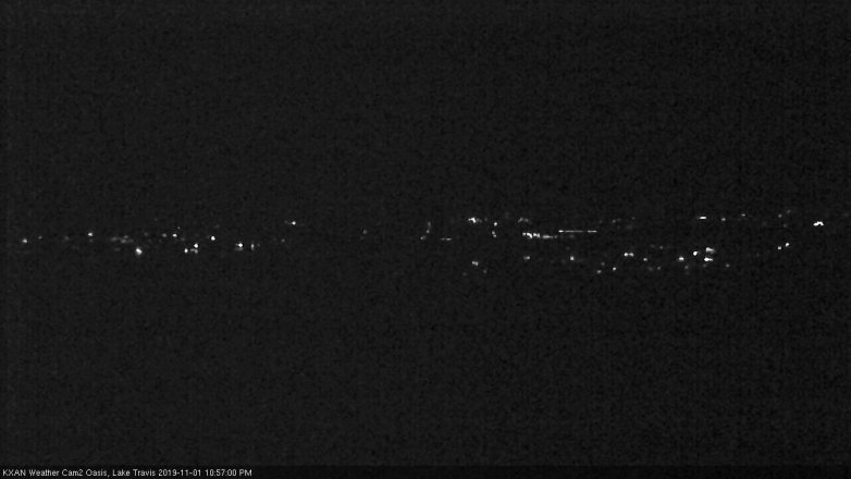 Lake Travis webcam, November 1, 2019 10:00 PM CT