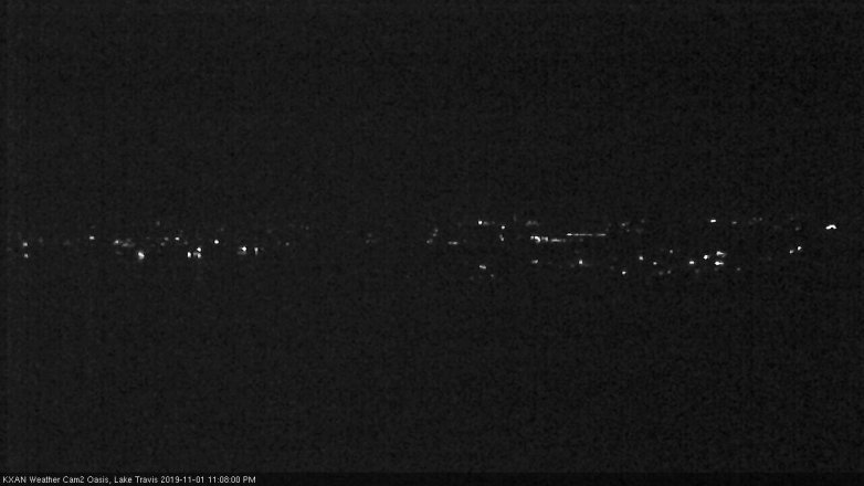 Lake Travis webcam, November 1, 2019 10:10 PM CT