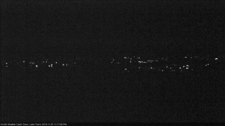 Lake Travis webcam, November 1, 2019 10:20 PM CT