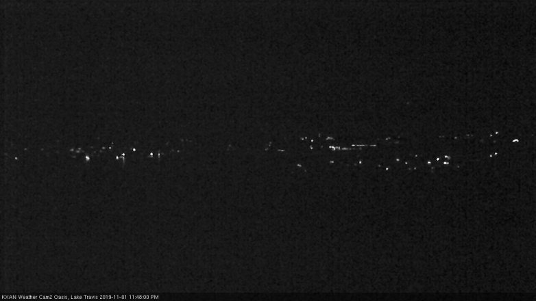Lake Travis webcam, November 1, 2019 10:50 PM CT