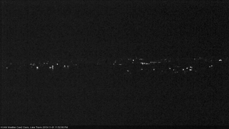 Lake Travis webcam, November 1, 2019 10:55 PM CT