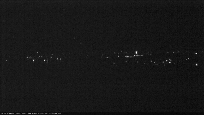Lake Travis webcam, November 1, 2019 11:10 PM CT