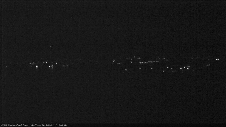 Lake Travis webcam, November 1, 2019 11:15 PM CT