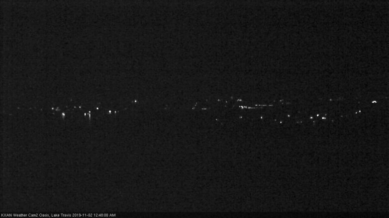 Lake Travis webcam, November 1, 2019 11:50 PM CT