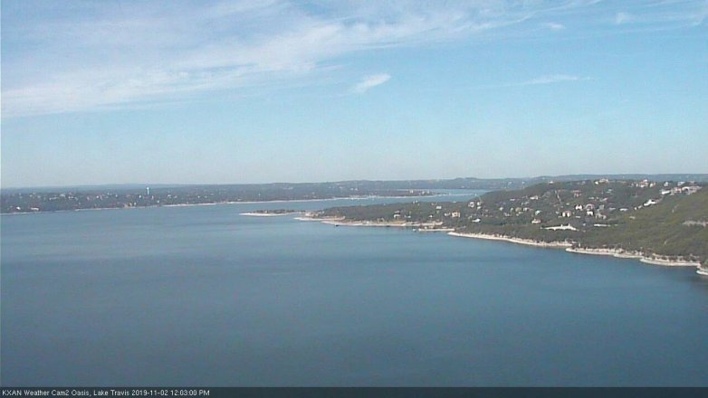 Lake Travis webcam, November 2, 2019 11:05 AM CT