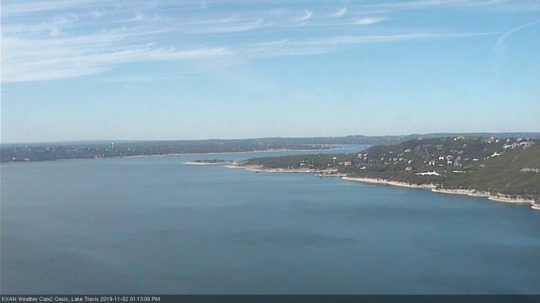 Lake Travis webcam, November 2, 2019 12:15 PM CT