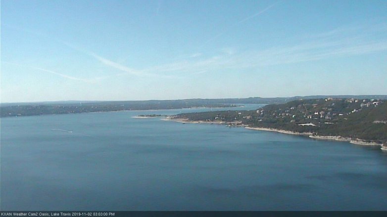 Lake Travis webcam, November 2, 2019 2:05 PM CT