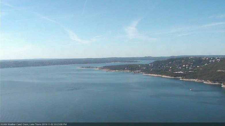 Lake Travis webcam, November 2, 2019 2:25 PM CT