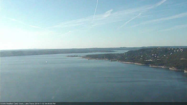 Lake Travis webcam, November 2, 2019 3:50 PM CT
