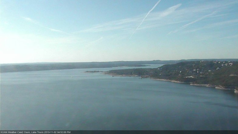 Lake Travis webcam, November 2, 2019 3:55 PM CT