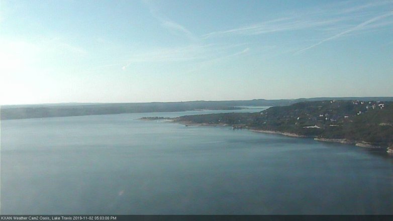 Lake Travis webcam, November 2, 2019 4:05 PM CT