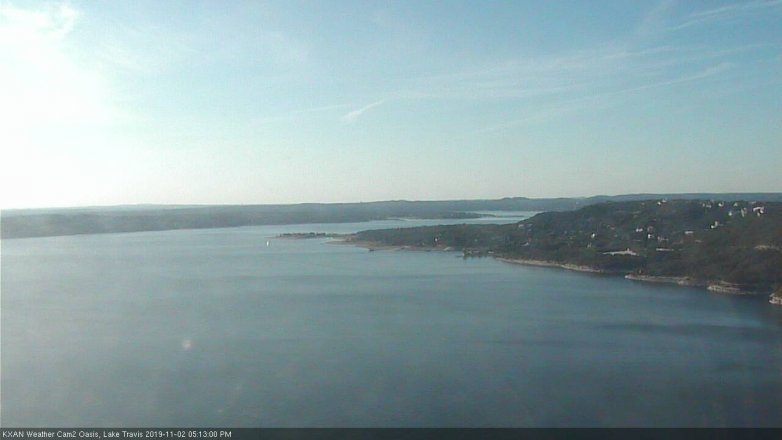 Lake Travis webcam, November 2, 2019 4:15 PM CT