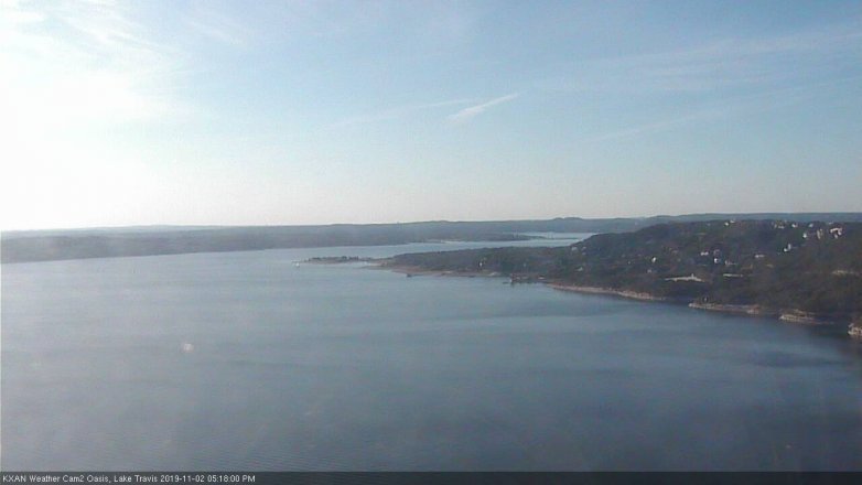 Lake Travis webcam, November 2, 2019 4:20 PM CT