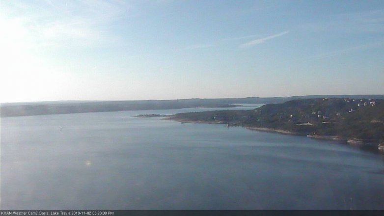Lake Travis webcam, November 2, 2019 4:25 PM CT