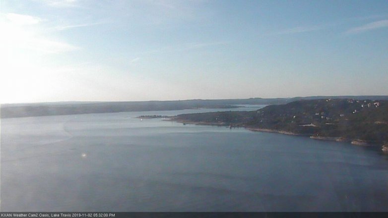 Lake Travis webcam, November 2, 2019 4:35 PM CT