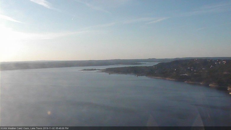Lake Travis webcam, November 2, 2019 4:50 PM CT