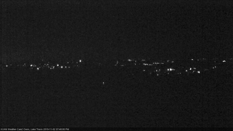 Lake Travis webcam, November 2, 2019 6:50 PM CT