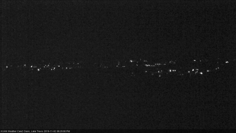 Lake Travis webcam, November 2, 2019 7:30 PM CT