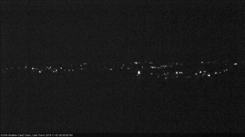 Lake Travis webcam, November 2, 2019 7:40 PM CT