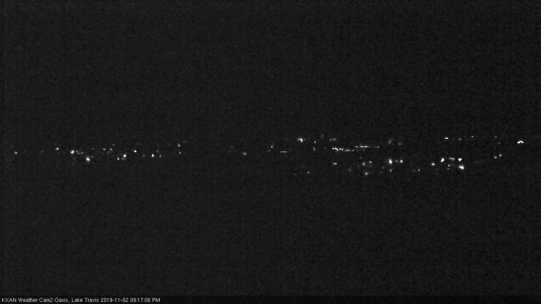 Lake Travis webcam, November 2, 2019 8:20 PM CT