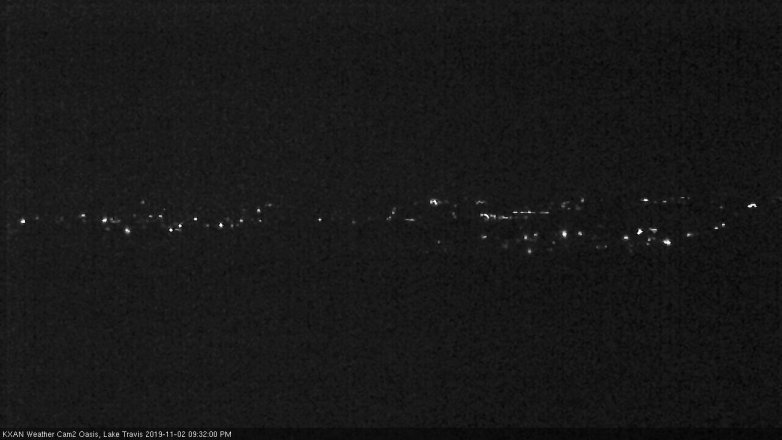 Lake Travis webcam, November 2, 2019 8:35 PM CT