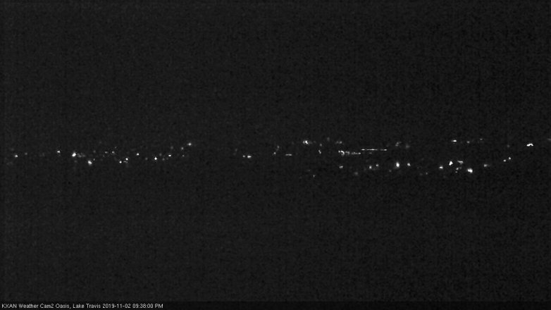 Lake Travis webcam, November 2, 2019 8:40 PM CT