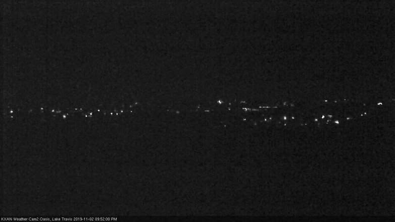 Lake Travis webcam, November 2, 2019 8:55 PM CT