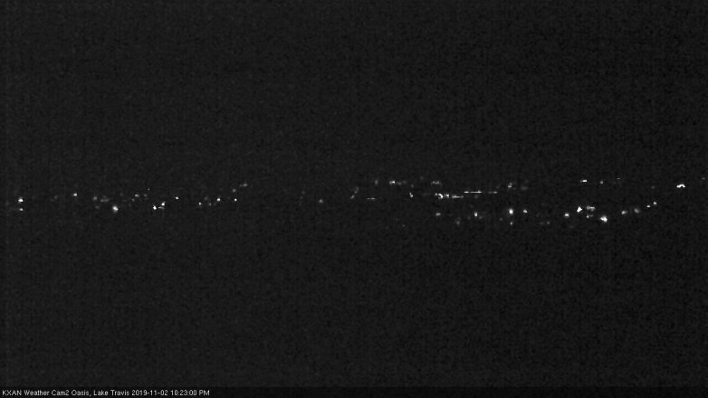 Lake Travis webcam, November 2, 2019 9:25 PM CT