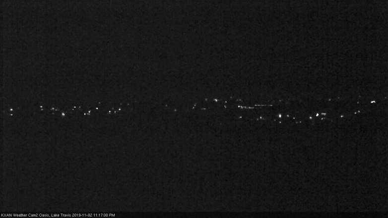 Lake Travis webcam, November 2, 2019 10:20 PM CT