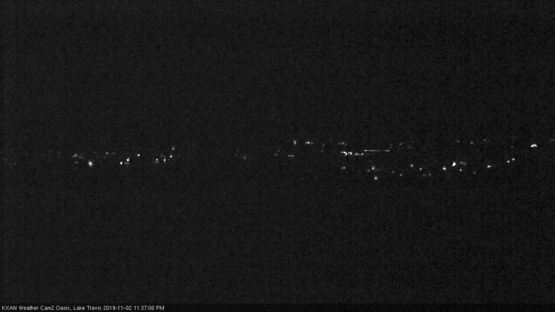 Lake Travis webcam, November 2, 2019 10:40 PM CT