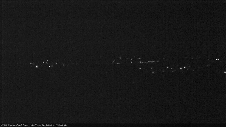 Lake Travis webcam, November 2, 2019 11:55 PM CT