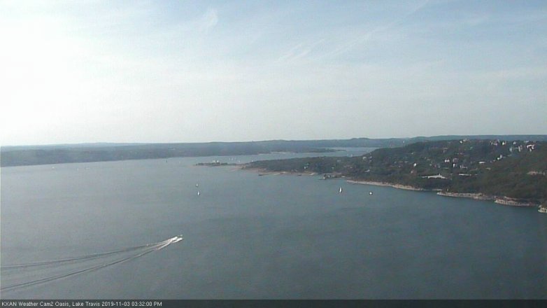 Lake Travis webcam, November 3, 2019 2:35 PM CT