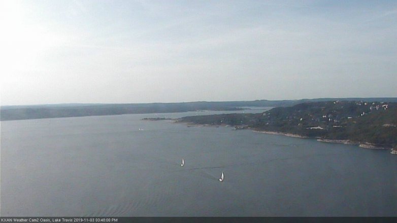 Lake Travis webcam, November 3, 2019 2:50 PM CT