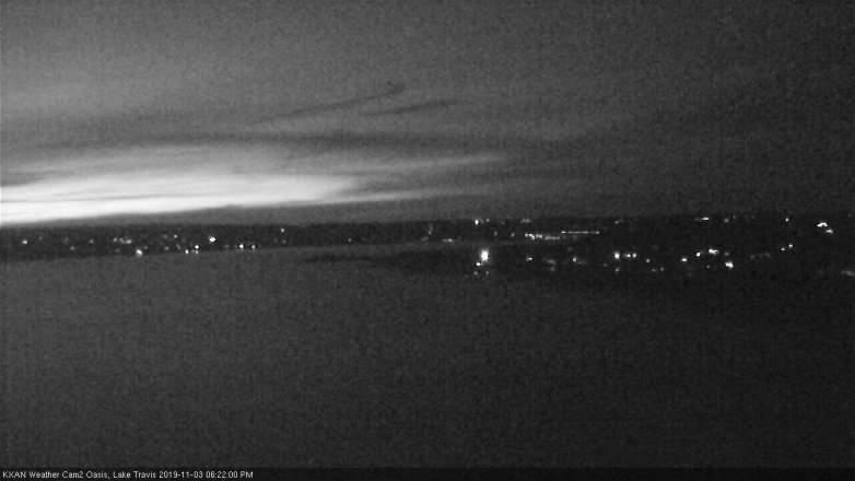 Lake Travis webcam, November 3, 2019 5:25 PM CT