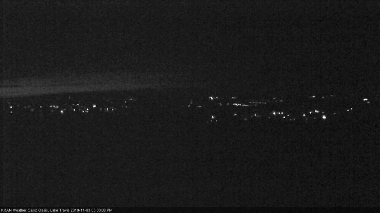 Lake Travis webcam, November 3, 2019 5:40 PM CT