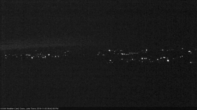Lake Travis webcam, November 3, 2019 5:45 PM CT