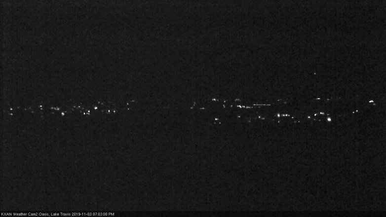 Lake Travis webcam, November 3, 2019 6:05 PM CT