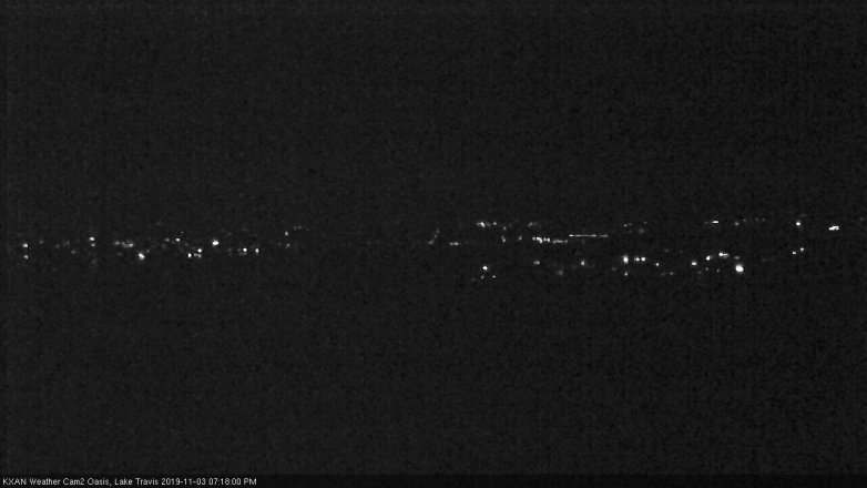Lake Travis webcam, November 3, 2019 6:20 PM CT