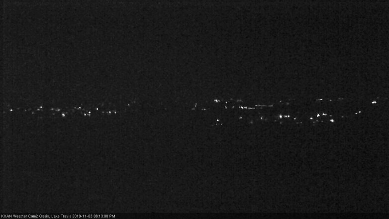 Lake Travis webcam, November 3, 2019 7:15 PM CT
