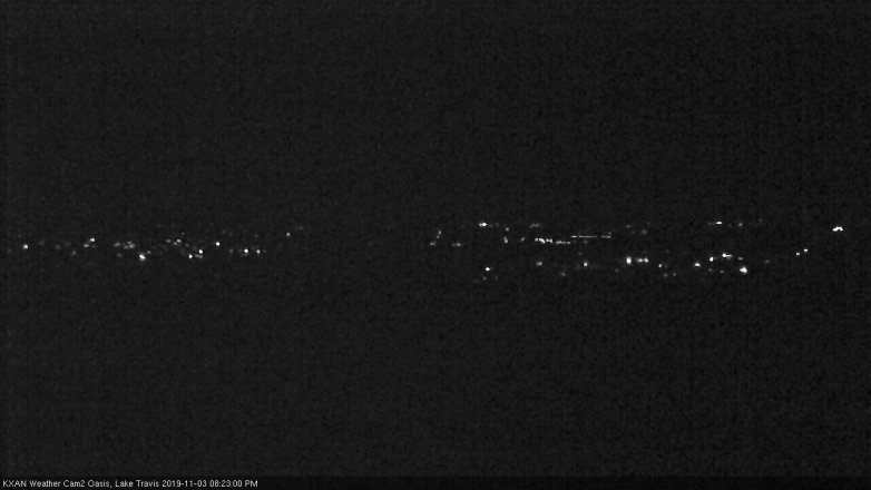 Lake Travis webcam, November 3, 2019 7:25 PM CT