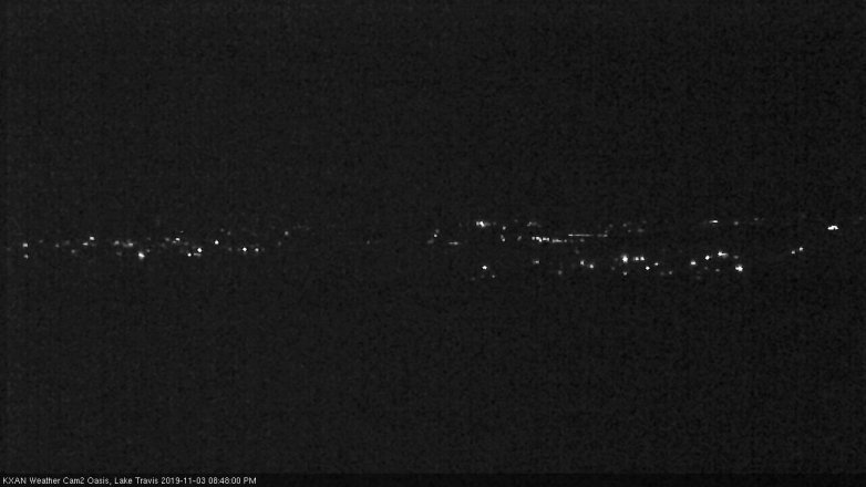 Lake Travis webcam, November 3, 2019 7:50 PM CT
