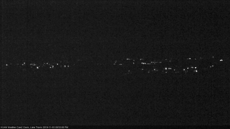 Lake Travis webcam, November 3, 2019 8:55 PM CT
