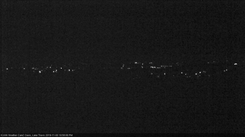 Lake Travis webcam, November 3, 2019 10:35 PM CT