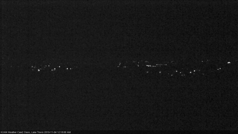Lake Travis webcam, November 3, 2019 11:20 PM CT