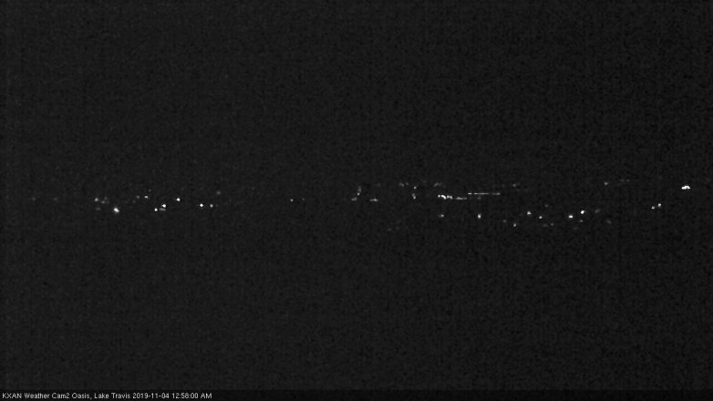Lake Travis webcam, November 3, 2019 12:00 AM CT