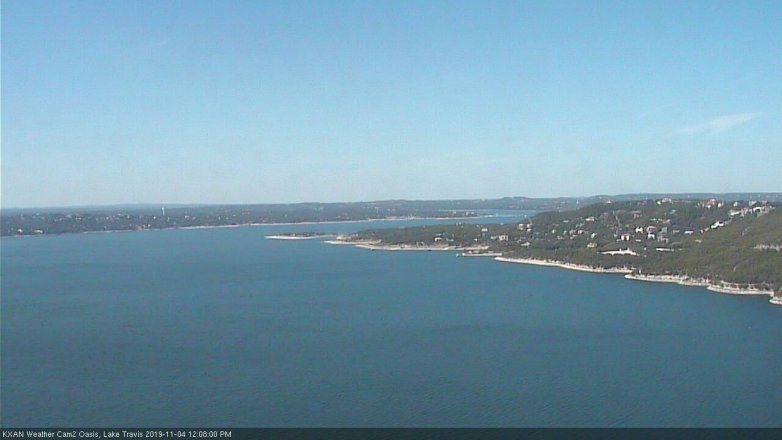 Lake Travis webcam, November 4, 2019 11:10 AM CT