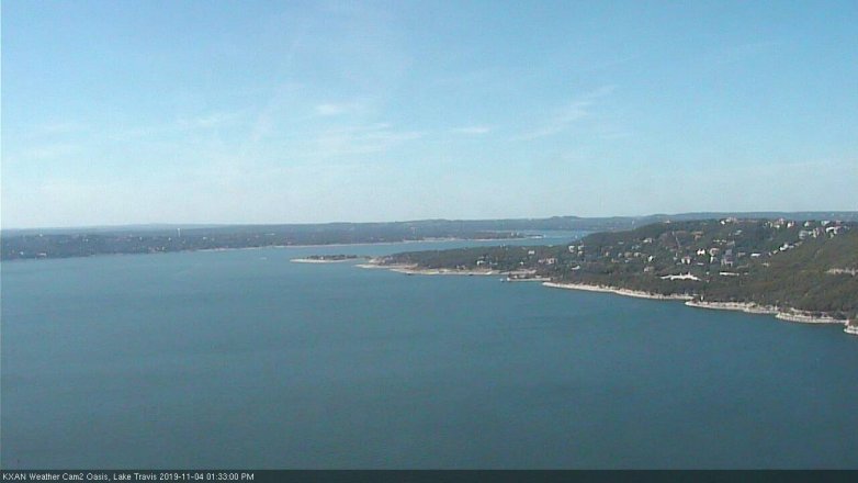 Lake Travis webcam, November 4, 2019 12:35 PM CT