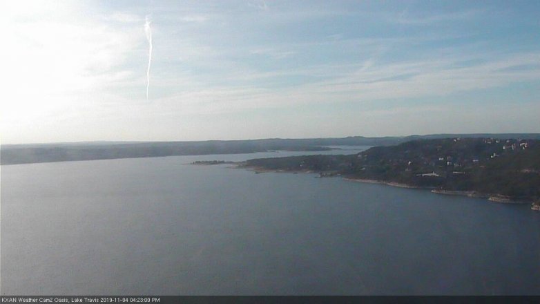 Lake Travis webcam, November 4, 2019 3:25 PM CT